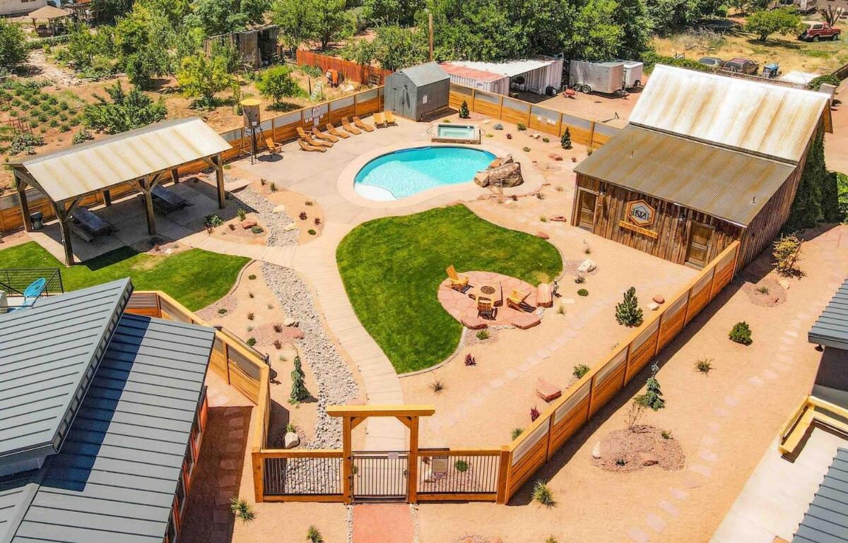 Timber & Tin F 2Bed 2Bath W Pool & Rooftop Deck Kanab Zewnętrze zdjęcie